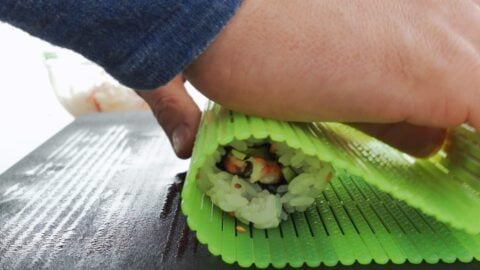 Rolling California Roll.