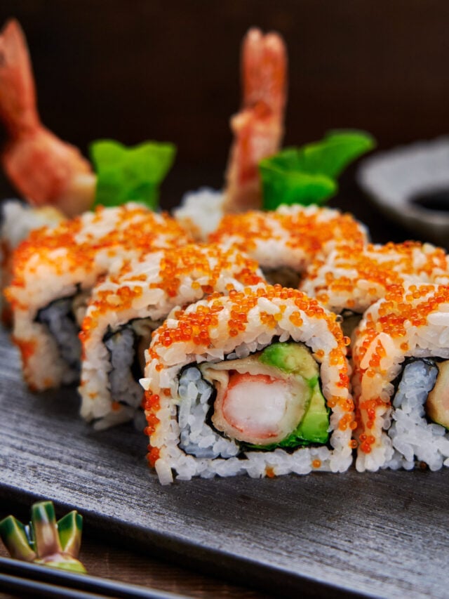 Shrimp Tempura Sushi Roll
