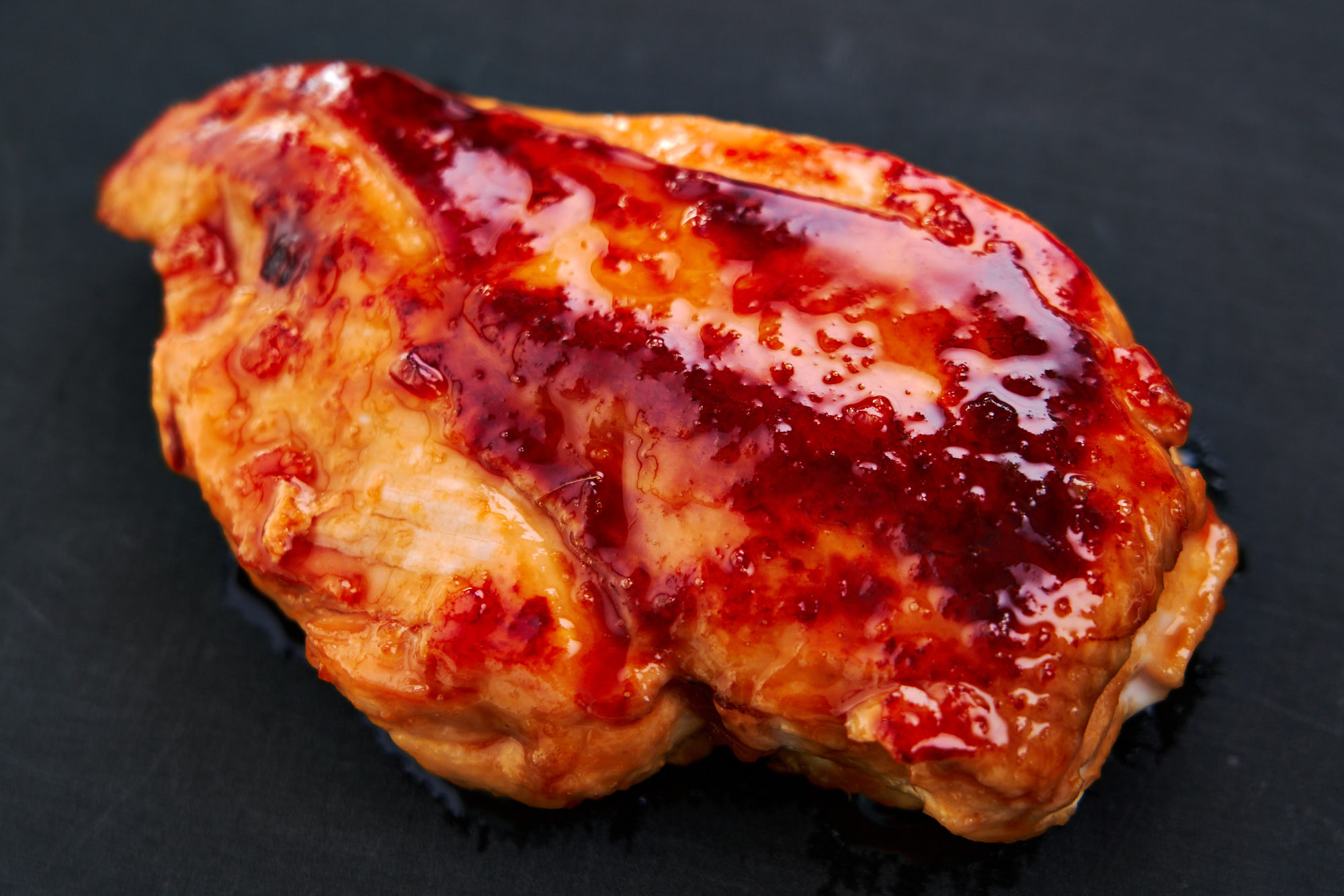 Honey glazed teriyaki chicken.