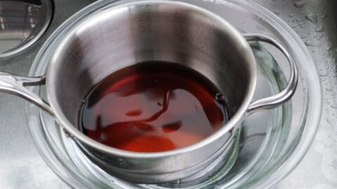 Making the brine.