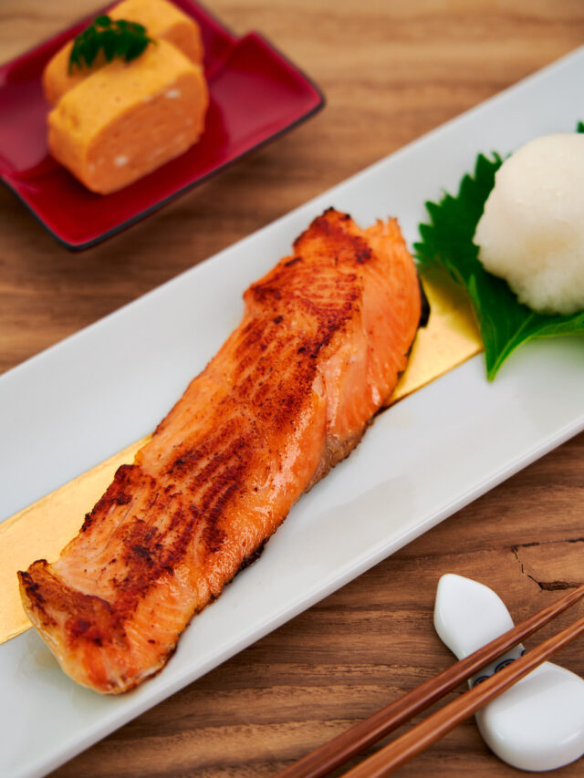 Japanese Breakfast Salmon