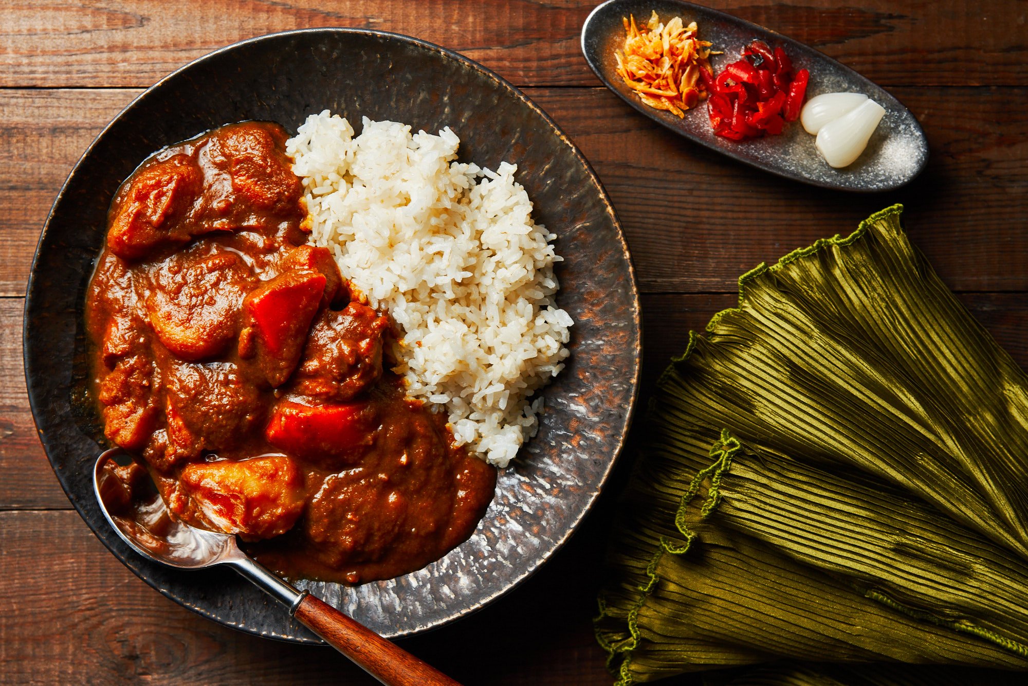 This luscious Japanese curry is sweetened and thickend through the power of fruits and vegetables instead of a boxed roux, and yet it doesn't take that much more effort to make.