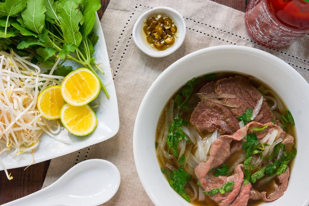 Pho Tai Nam from above.